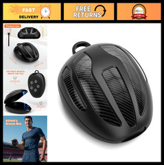 Universal Mouthguard Case for Sports – Adult & Youth, Silicone Lanyard, Black Ca