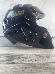 ProForce Lightning Sparring Headgear, Black XL Youth (Stock No 8191105)