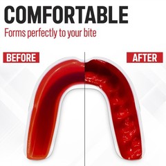 NewHour Basic Sports Mouthguard for Boxing, Kids; Teens; Adults, Bone White