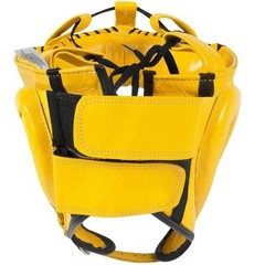 Yellow Cleto Reyes Boxing Full Face Headgear Head guard Sparring Made In MEXICO