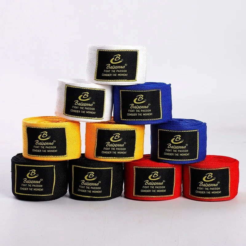 2PC 1.5 Boxing Hand Wraps Cotton MMA Kickboxing Training Support Bandages
