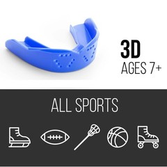 SISU Sports Mouth Guard 3D 2.0mm | Easy-to-Fit, Custom Fit Mouth Guard | MaxStra