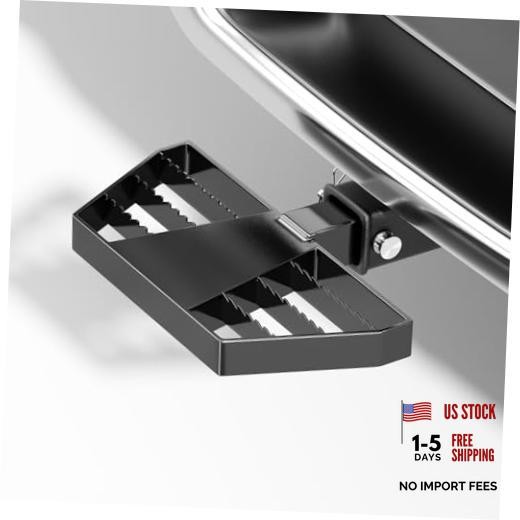 Hitch Step for 2″ Receiver, Universal Rear 450LBS/15.9″ Length Rounded corner