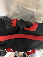 TAEKWONDO Bag & SPARRING GEAR LOT Chest Protector Shins Hands etc Head Sz M