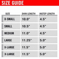 Amber Nylon Shin and Instep Protectors for Muay Thai, Kickboxing, MMA