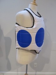 Rhingo Chest Guard Protector Sparring Gear Vest Red/Blue Reversible Child LARGE