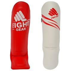 Muka P.U Leather Shin Instep Guard Muay Thai Kickboxing Shin Protection Pads