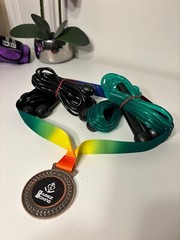 Combo Of Jump Rope, Bandages And Mouth Guard For Boxing Or Other Sports