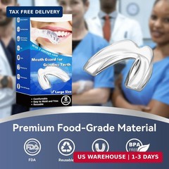 Protector de dientes bucal dental para bruxismo los nervios rechinar apretar 8pc