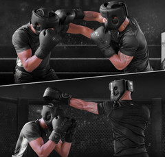 Boxing Headgear by RDX, Boxing Head Guard, Martial Arts Protection, MMA Headgear