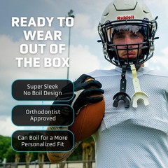 Markwort Vettex Doubleguard Mouthguard for Football, Lacrosse, MMA, Boxing, B…
