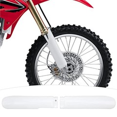 Motocycle Fork Guard Protector White Front Shock Guard Cover Replacement for