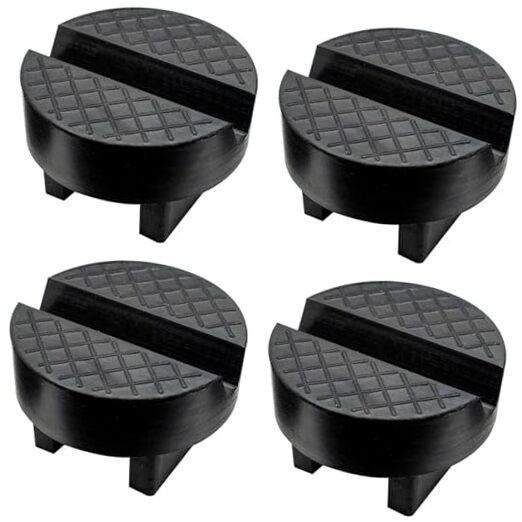 Unique Design Universal Car Jack Stand Support Pad Floor Round Shape 4Pcs