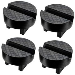 Unique Design Universal Car Jack Stand Support Pad Floor Round Shape 4Pcs