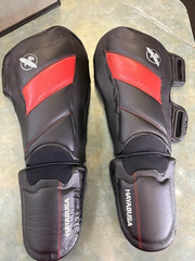 Hayabusa martial arts shin pads (small)
