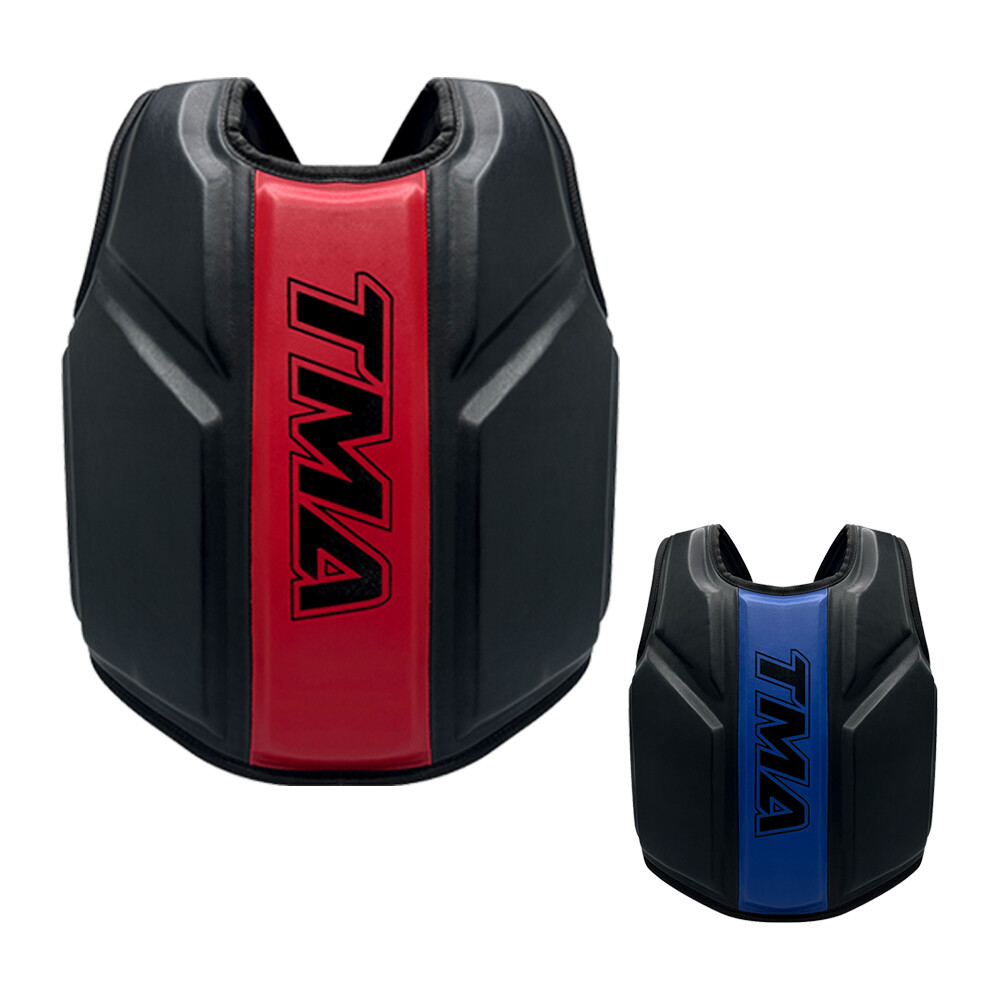 TMA Boxing Body Protector, MMA Kickboxing Muay Thai Boxing Chest Guard, Martial