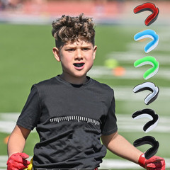 6 Pack Sports Mouthguard, Kids & Youth Mouth Guard with Case for Boxing, MMA
