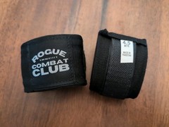 Rogue Combat Club Black Hand Wraps Combat Sports MMA Martial Arts