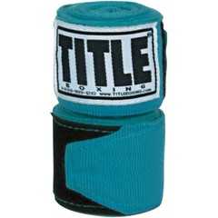 Title Boxing 180″ Semi Elastic Mexican Handwraps – Turquoise
