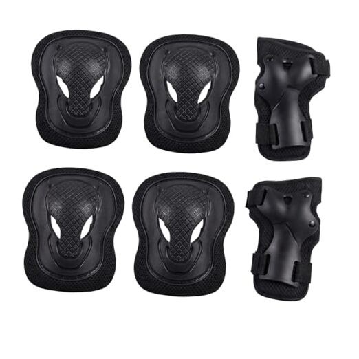 Upstore Knee Support for Elbow Pads and Other Outdoor Sports (Black)