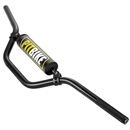 Universal 7/8″ 22mm Dirt Bike Handlebars with Chest Protector Pad for Black