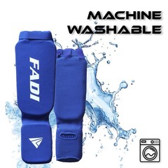 Fadi Shin Instep Guards MMA Muay Thai Kickboxing Sparring Training Pads Unisex