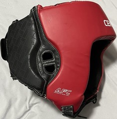 Century Brave Boxing Open-Faced Headgear Advanced RED Large/XLarge L/XL