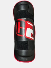 Combat Corner MMA Muay Thai Headguard Xl & Shin Guards L/ Xl & 12 oz. L/Xl Glv