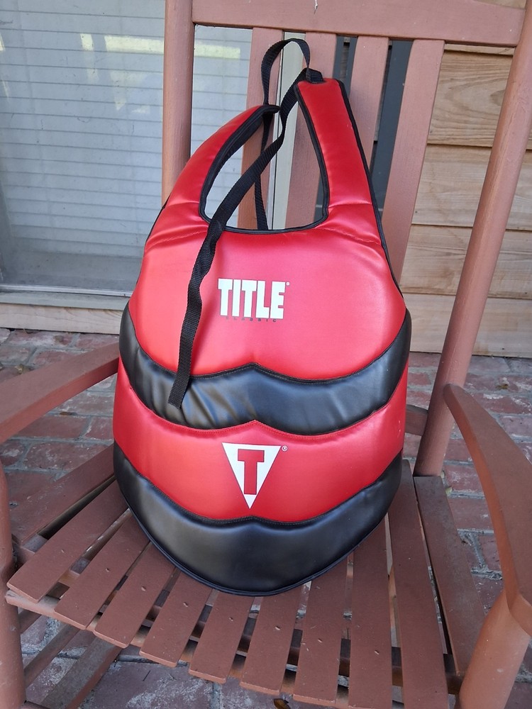 Title Boxing Classic Command Body Protector 2.0 – Red/Black Size Reg