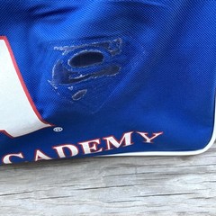 ATA Black Belt Academy 28″ Equipment Duffle Bag Blue Red Taekwondo Karate MMA