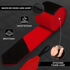 Handwraps Boxing Kickboxing Muay Thai MMA wraps bandages 180 inch Cotton PAIR