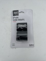 Everlast Pro Style 120 Inch Black Hand Wraps New Package Set Of 2