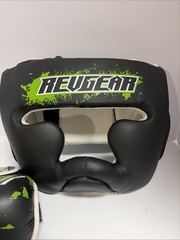 Revgear Headgear & Gloves Adult Med / Youth Large Combat Green