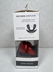 Battle Sports Chrome Oxygen Lip Protector Mouthguard with Strap