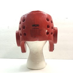 ATA Sparring Helmet, Size Large Adult Red, Face Shield, Macho Martial Arts