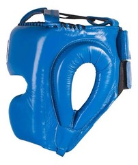 Blue Cleto Reyes Boxing Full Face Headgear Head guard Sparring Made In MEXICO