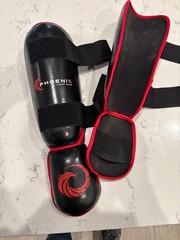 kickboxing gear shin/foot pads