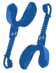 Two Under Armour Braces Strapped Mouth Guards – Ages up to 11 Years – Blue
