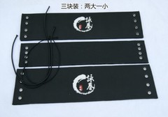 3PCS Wing Chun Kung Fu Pads Ip Man Wing Stun Wooden Dummy Head Protect Pads