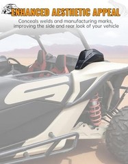 X3 Rear Cage Trim Cover for Can-Am Maverick X3 / X3 Max 2017-2025, C Pillar