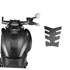 | Motorcycle Center Tank Pad Protector | Universal Fit | Vertebrae | Icon Black