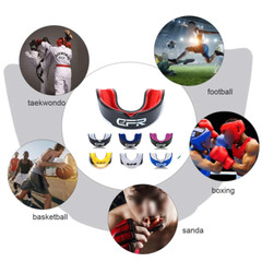 Gum Mouth Guard Shield Case Teeth Grinding Boxing MMA rugby Sports Youth Adult