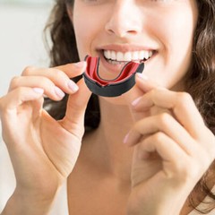 Sports Mouth Guard Youth Men Women Mouth Guard EVA Braces for W1Q7