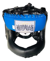 Morales Blue Kick Boxing Muay Thai Full Face Headgear Head guard Sparring MEXICO