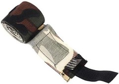 Durable 4m Boxing Hand Wraps in Forest Camo – Pair for Ultimate Support