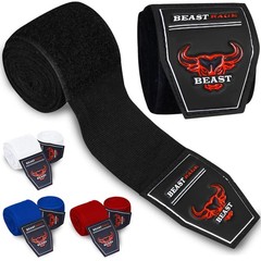 BEAST RAGE Boxing Hand Wraps 4.5 Meter Martial Arts Bandages Inner Gloves Wri…