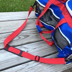 ATA Black Belt Academy 28″ Equipment Duffle Bag Blue Red Taekwondo Karate MMA