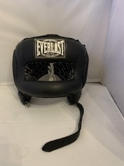 Everlast Face Saver Full Face Boxing Headgear – Protective Head Gear – Black NEW
