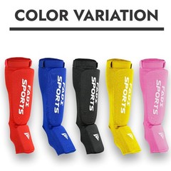 FADI Sports Shin Instep Guards MMA Muay Thai Kickboxing XXXS-XL