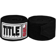 Title Boxing Gel Iron Fist Wraps – Black